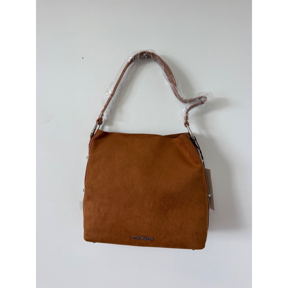 Steve Madden Brizzos Brown Suede Bag – Women's – NWT